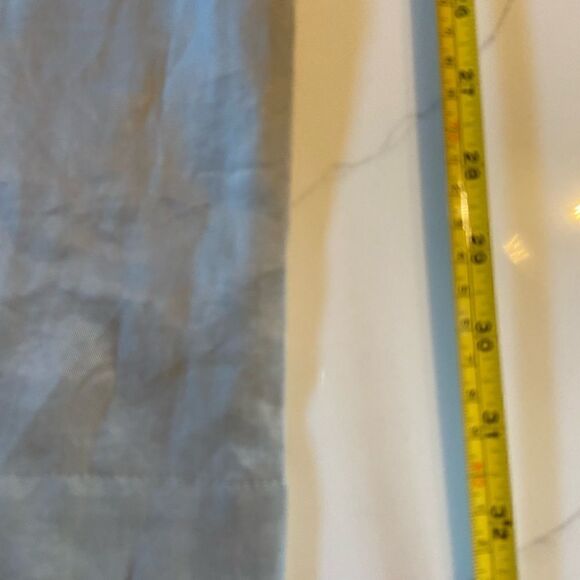 Zara Womens Wide Leg Pull On Lounge Pants 100% Lyocell Misty Gray Size Large - Picture 10 of 11